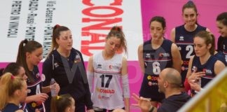 Volley: Ancora una rimonta per la Conad, Montale battuto 3-1 al PalaCosta e aggancio in vetta alla classifica