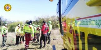 Gita in Mountain bike sul monte Colombo finita male per 38enne faentino rimasto ferito