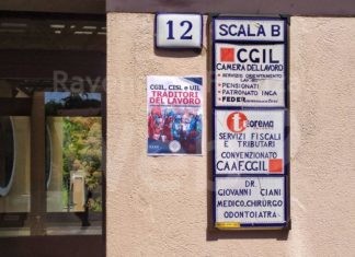 Movimento Nazionale contro i sindacati: “Non un atto intimidatorio, ma un volantino di denuncia”