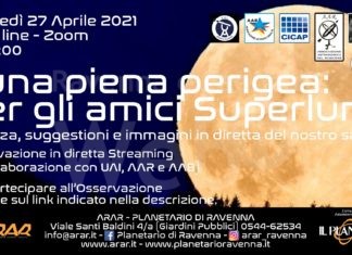 Superluna: diretta streming con gli astrofili ravennati