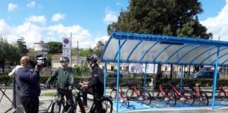 Una troupe di Sky sport nei luoghi danteschi e nel centro storico per la trasmissione Icarus