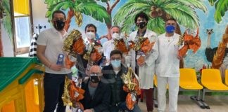 La Round Table 11 Ravenna dona uova di Pasqua ai bimbi ricoverati nel reparto di Pediatria dell’Ospedale di Ravenna