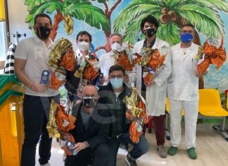 La Round Table 11 Ravenna dona uova di Pasqua ai bimbi ricoverati nel reparto di Pediatria dell’Ospedale di Ravenna