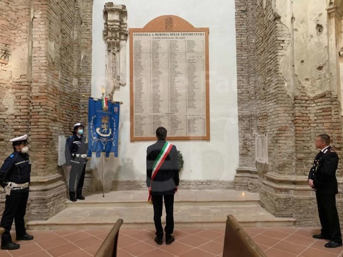 Le celebrazioni del 10 aprile 2020