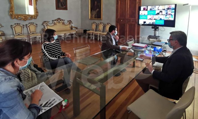 Riunione Tavolo dell'imprenditoria della Bassa Romagna, 12 aprile 2021