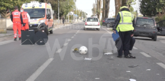 Con lo scooter contro un’auto: grave incidente a San Pancrazio di Russi
