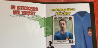 Presentata la figurina dedicata a Bruno Neri