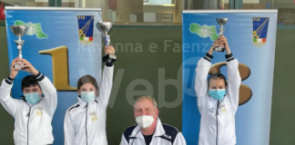 Tre ori, un argento e due bronzi per il Circolo Ravennate della Spada alla prova regionale di qualificazione under 14