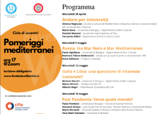 Pomeriggi mediterranei: il ciclo di incontri si apre con un focus dedicato all’Università