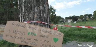 Presidio alla Ghilana per protestare contro il progetto di urbanizzazione