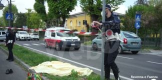 Bagnacavallo: anziano muore sul colpo mentre attraversa la strada investito da un furgone