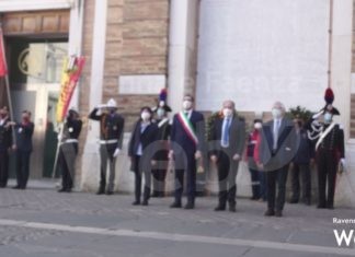Celebrazioni 25 Aprile in piazza del Popolo