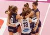 Volley: Quarta vittoria di fila per la Conad che batte 3-0 Torino con un incredibile 42-40 nel terzo