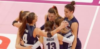 Volley: Quarta vittoria di fila per la Conad che batte 3-0 Torino con un incredibile 42-40 nel terzo