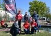 La campionessa Sefi Idem alla lezione di canoa organizzata dalla Fp Cgil Ravenna