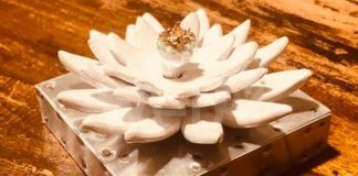 Laboratorio creativo a distanza alle elementari di Lugo per realizzare i fiori di loto per la festa del patrono