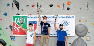 Arrampicata: Giovanni Placci secondo in Coppa Italia Lead