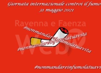Domani Giornata mondiale senza tabacco