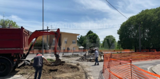 Cotignola: iniziati i lavori della nuova rotatoria sulla Guidana San Lorenzo