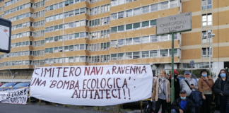 Presidio a Roma davanti al MiTE: il Ministero annuncia una visita ispettiva a Ravenna per comprendere le cause della mancata rimozione della Berkan B