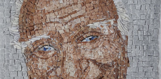 A cinque anni dalla scomparsa, l’Associazione Dis-ORDINE omaggia Marco Pannella con un ritratto in mosaico