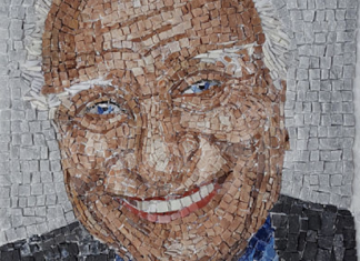 A cinque anni dalla scomparsa, l’Associazione Dis-ORDINE omaggia Marco Pannella con un ritratto in mosaico