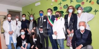 Un’opera di Mirta Morigi al reparto di Ginecologia-Ostetricia dell’ospedale di Faenza grazie al Rotary