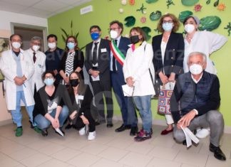 Un’opera di Mirta Morigi al reparto di Ginecologia-Ostetricia dell’ospedale di Faenza grazie al Rotary