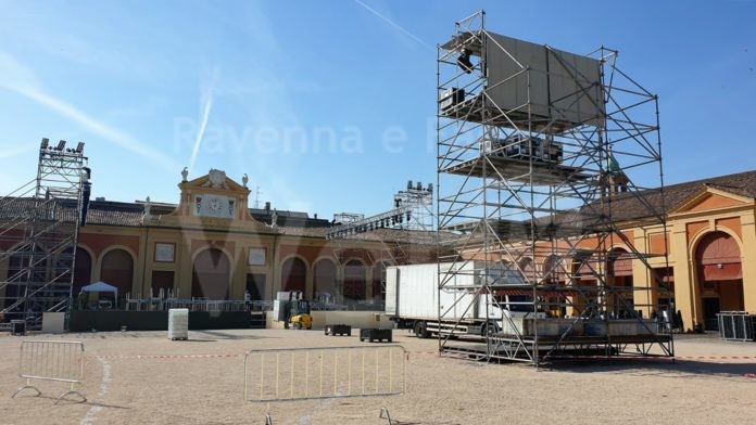 Lavori nel Pavaglione per Ravenna Festival (2)