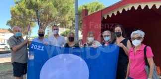 Punta Marina Terme issa la “Bandiera blu” 2021 per la qualità delle acque