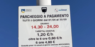 Cervia, UgCons: “Aumento costo dei parcheggi in centro e riduzione stalli gratuiti”. Chiesto incontro al sindaco