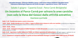 Nuovo incontro e nuova escursione dedicati alla Vena del Gesso e alla Cava di Monte Tondo