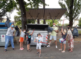 Cotignola: 50 volontari puliscono la città dai rifiuti