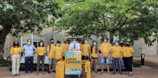 Lavori in Comune: oggi la cerimonia di consegna delle magliette gialle ai ragazzi
