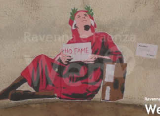 Arte urbana: un Dante inedito e provocatorio nei poster dell’artista “M Fulcro”