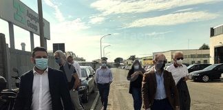 Lugo: sopralluogo del sindaco nelle aree artigianali con le associazioni Cna e Confartigianato