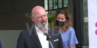 Inaugurato il padiglione B del centro vaccinale in fiera a Faenza