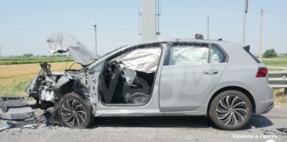 Incidente sulla Ravegnana: traffico bloccato e tre feriti, un uomo trasportato al Bufalini