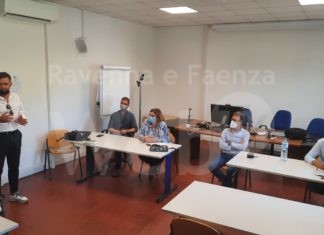 La Giunta in visita al Polo di Tebano