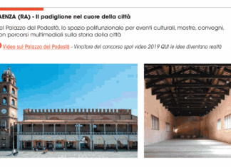 Palazzo del Podestà inserito nella nuova brochure della Regione delle opere finanziate con fondi europei