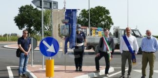 Viabilità e sicurezza, una nuova rotatoria a Bagnara di Romagna