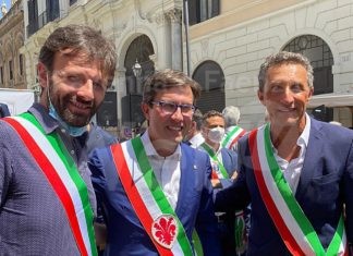 A Roma la manifestazione nazionale dei sindaci, presenti per la provincia di Ravenna Daniele Bassi e Riccardo Graziani