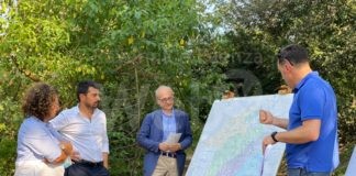Imola, Riolo Terme, Brisighella: l’Assessore Mammi ha visitato alcuni cantieri dei bacini d’accumulo gestiti dal Consorzio di bonifica