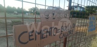 “Basta cementificazioni”: azione di protesta di Extinction Rebellion