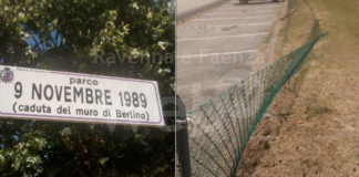 Fabbri (LpRa): Recinzione in rovina nel parco 9 novembre, dedicato alla caduta del muro di Berlino