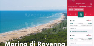 Trenitalia: Marina di Ravenna link: un solo biglietto treno + bus per la spiaggia ravennate