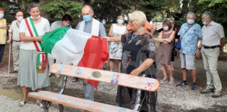 Inaugurata al Parco Bucci la “Panchina dei nonni”