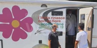 Il camper vaccinale di Ausl Romagna nei mercati rionali di Fusignano, Solarolo e Bagnacavallo