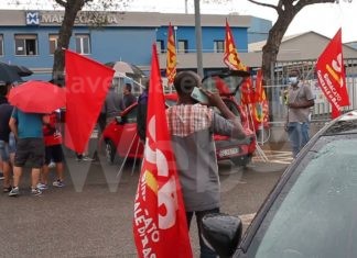 Tragedia Marcegaglia: Prime manifestazioni iniziate questa mattina
