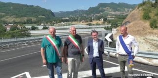 Casolana: inaugurato il nuovo viadotto a Isola. Nuovi lavori a Borgo Rivola poi una rotonda all’incrocio con la via Emilia